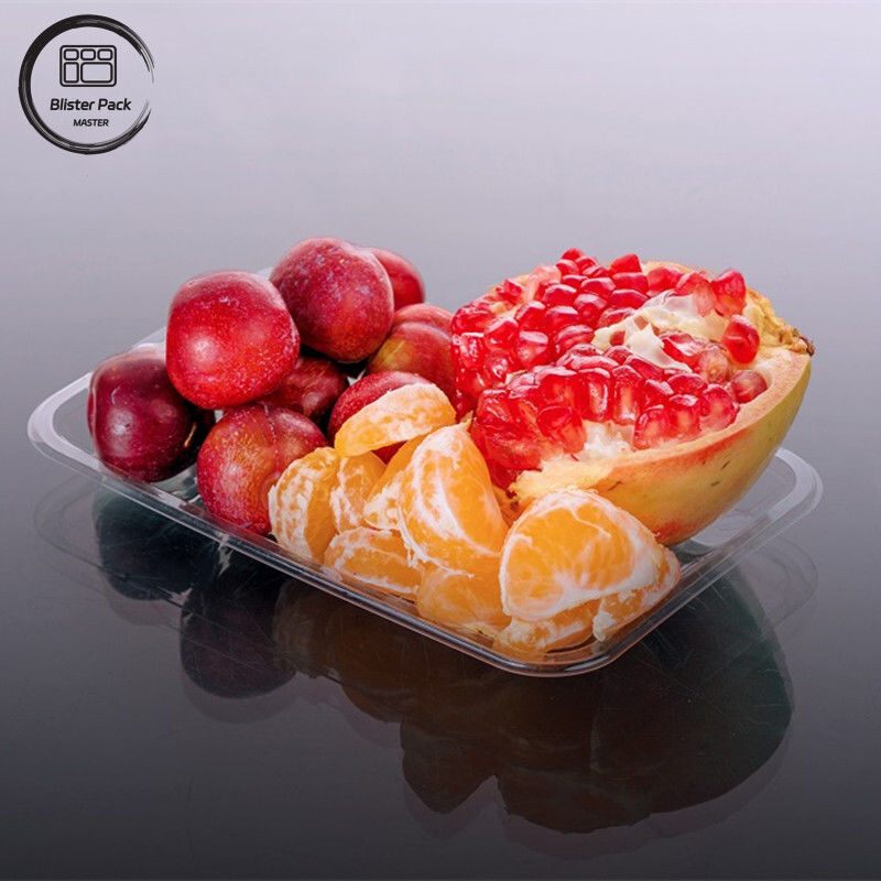 Supermarket Grade Blister Packaging Tray For Fresh Produce Fruits Vegetables And Meats