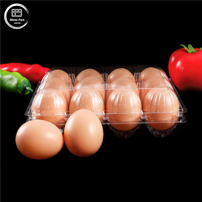 Eco Friendly 30 Pack Plastic Egg Holders Durable Chicken Egg Trays for Fresh Farm Produce