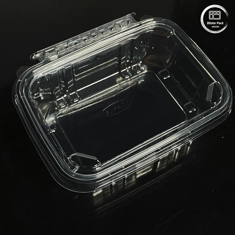 Eco Friendly 16 & 24 Oz Salad Containers with Attached Lids Disposable for Fresh Produce