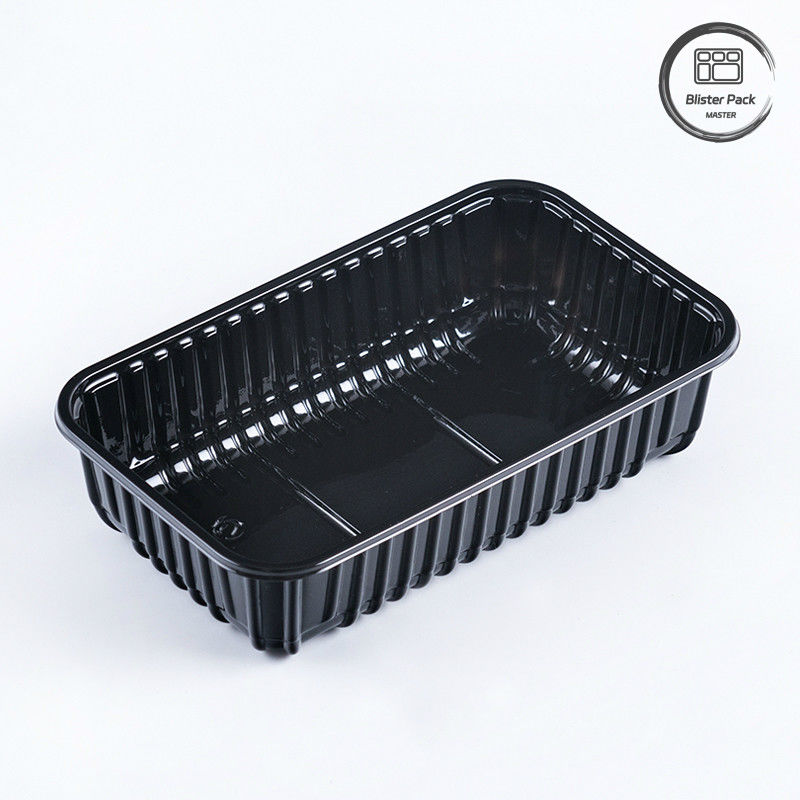 Custom Disposable Plastic Mushroom Punnet Blister Fruit and Vegetable Trays