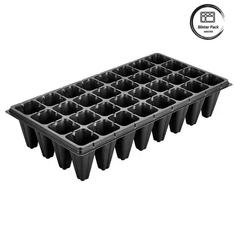 Affordable Multi Cell large plastic seed trays 21 to 120 Cells for Vegetable & Plant Seedlings