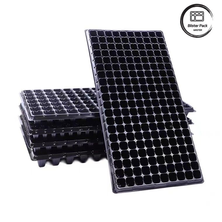 Affordable Multi Cell large plastic seed trays 21 to 120 Cells for Vegetable & Plant Seedlings