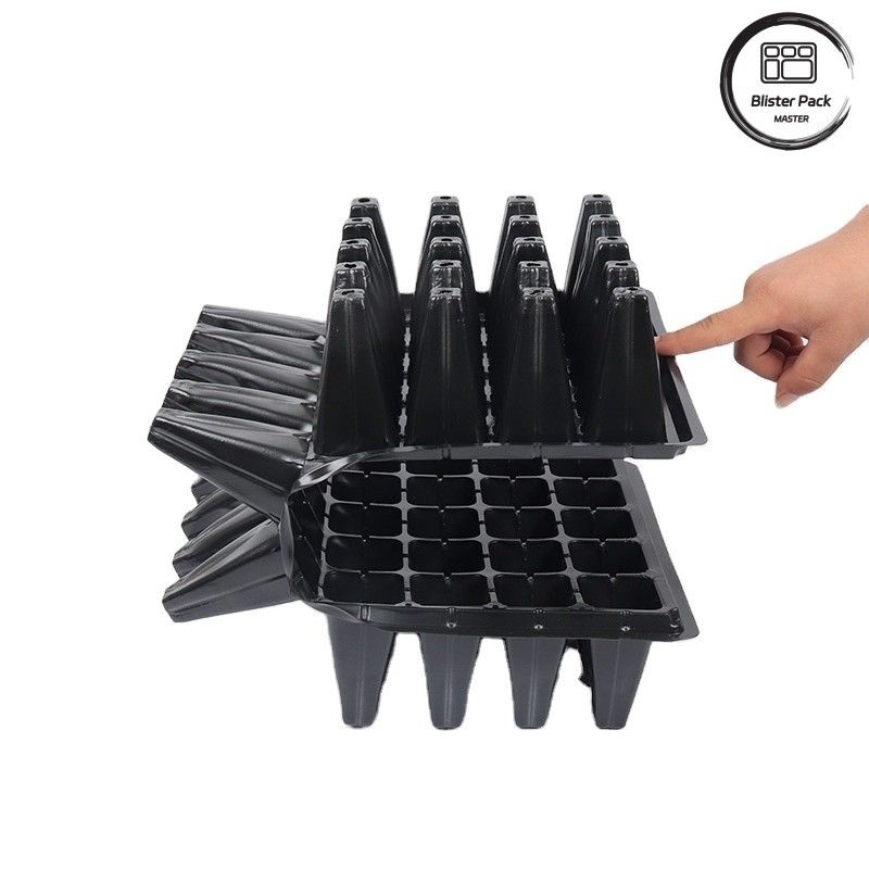 Durable Multi Cell Seed Germination Trays 21 To 128 Cells For Vegetable & Flower