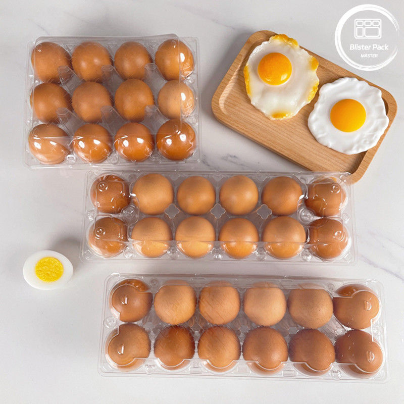 30 Hole Plastic Egg Tray Packaging Carton By Manufacturers For Secure Egg Storage