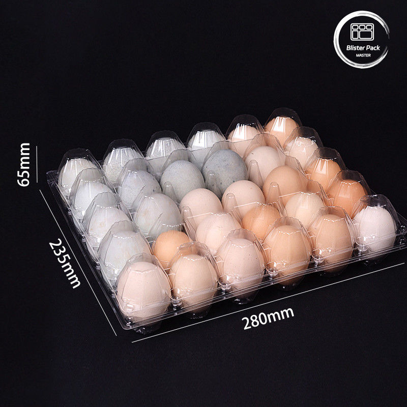 Biodegradable Egg Blister Tray Recyclable 30 Egg Holder with Competitive Pricing