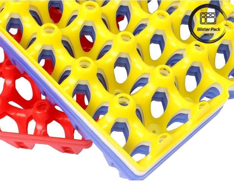 Affordable 30 Cell Plastic Egg Blister Tray Packaging for Chicken Eggs