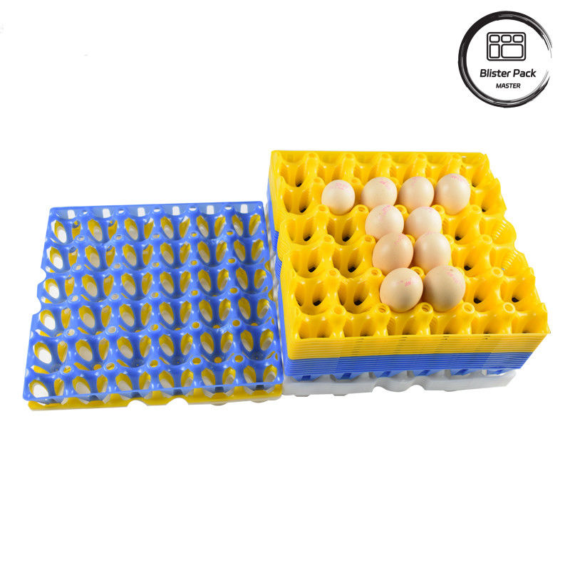 Affordable 30 Cell Plastic Egg Blister Tray Packaging for Chicken Eggs