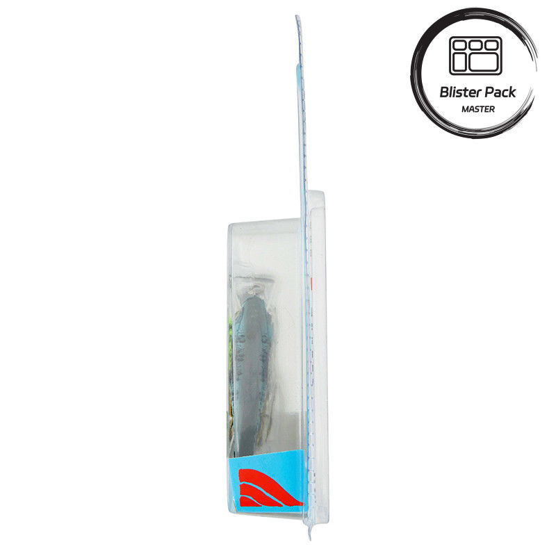 PVC Blister Packaging for Fish Bait Hooks Durable Fishing Lure Tackle Slide Pack with Card