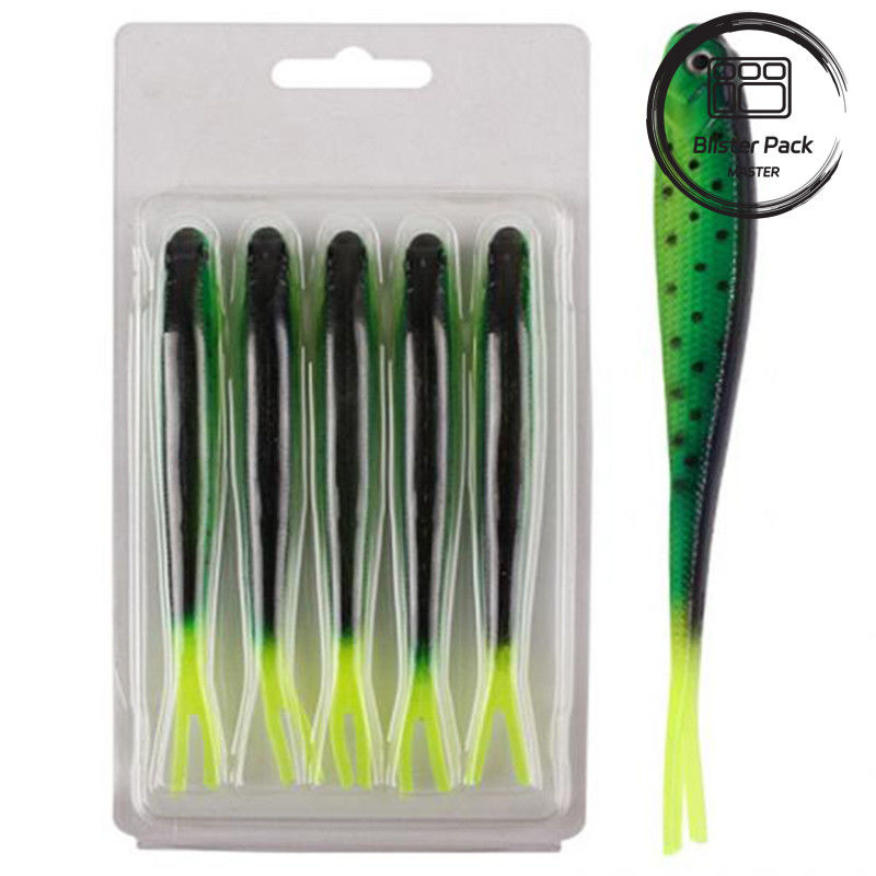PVC Blister Packaging for Fish Bait Hooks Durable Fishing Lure Tackle Slide Pack with Card