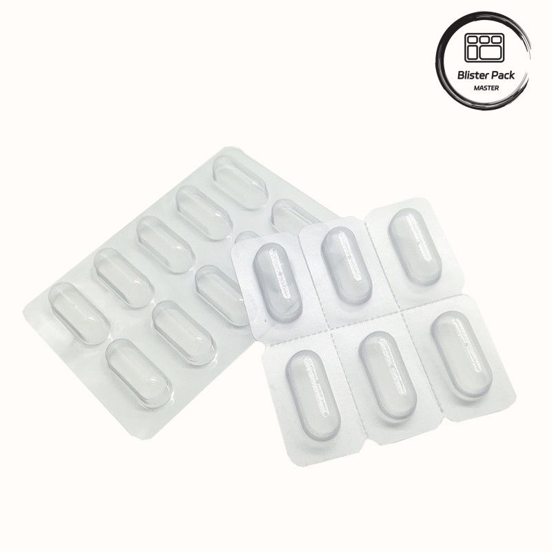 Sterile Individual Pill Blister Packaging Secure Tablet Containers for Medical Use