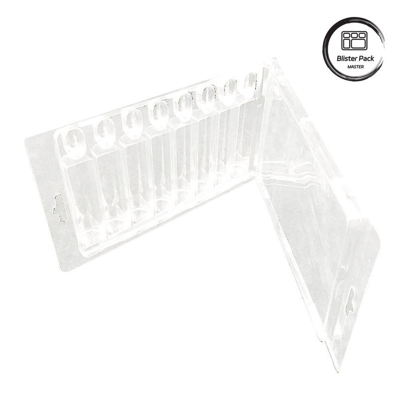 Transparent Blister Vacuum Formed Tray for Medical Vials - Secure Ampoule Packaging