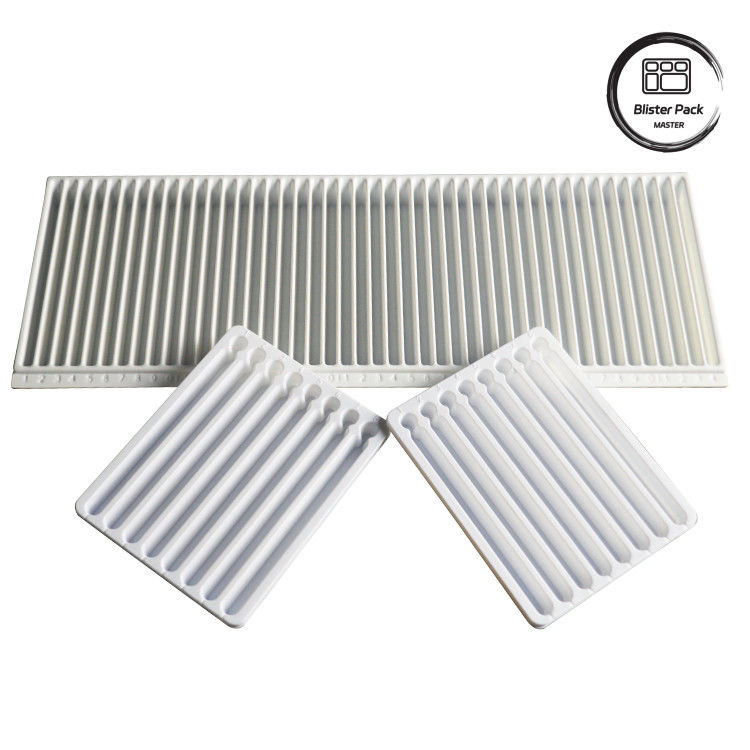 Transparent Blister Vacuum Formed Tray for Medical Vials - Secure Ampoule Packaging