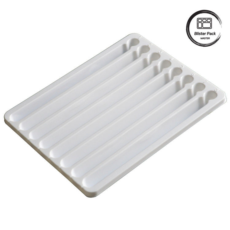 Transparent Blister Vacuum Formed Tray for Medical Vials - Secure Ampoule Packaging