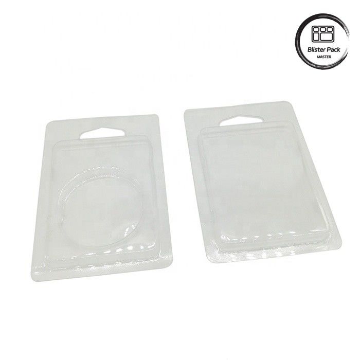 Custom Clear Plastic Blister Packaging for Coins Free Sample with Cardboard Display