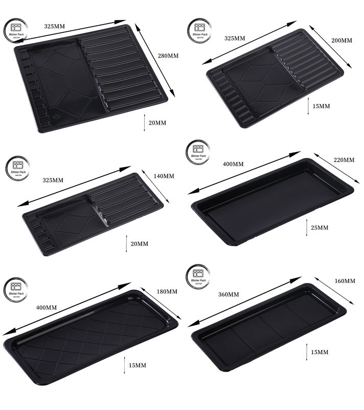 Custom Retort PP Meat Tray Plastic For Oyster And Frozen Meat Packaging With Secure Seal And Durable Design