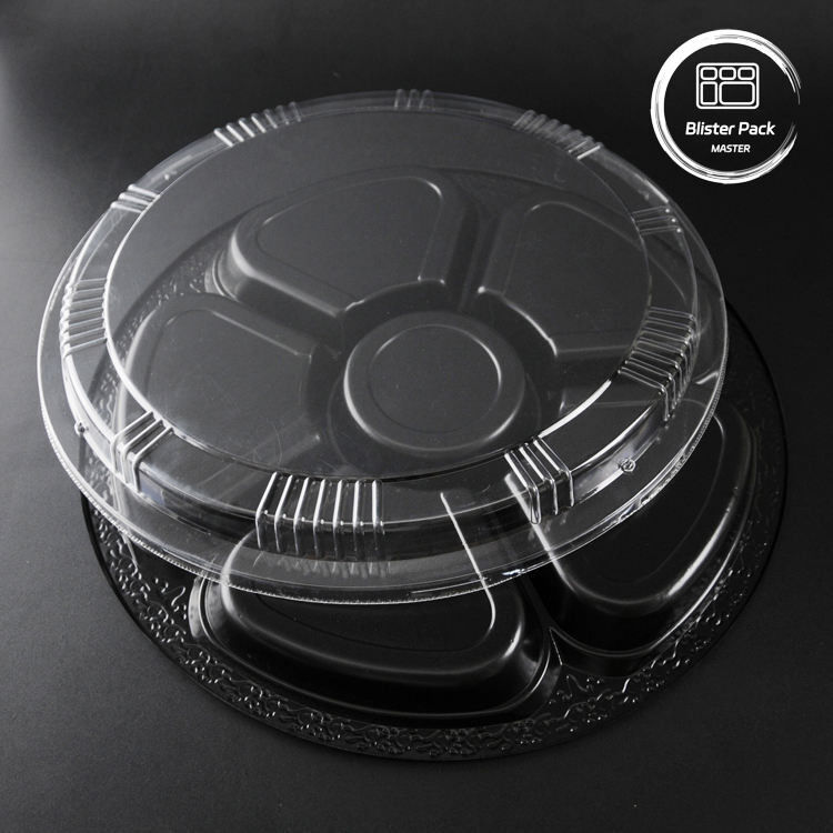 Round Food Packaging Sushi Take Out Containers For Fresh And Convenient Dining Experience