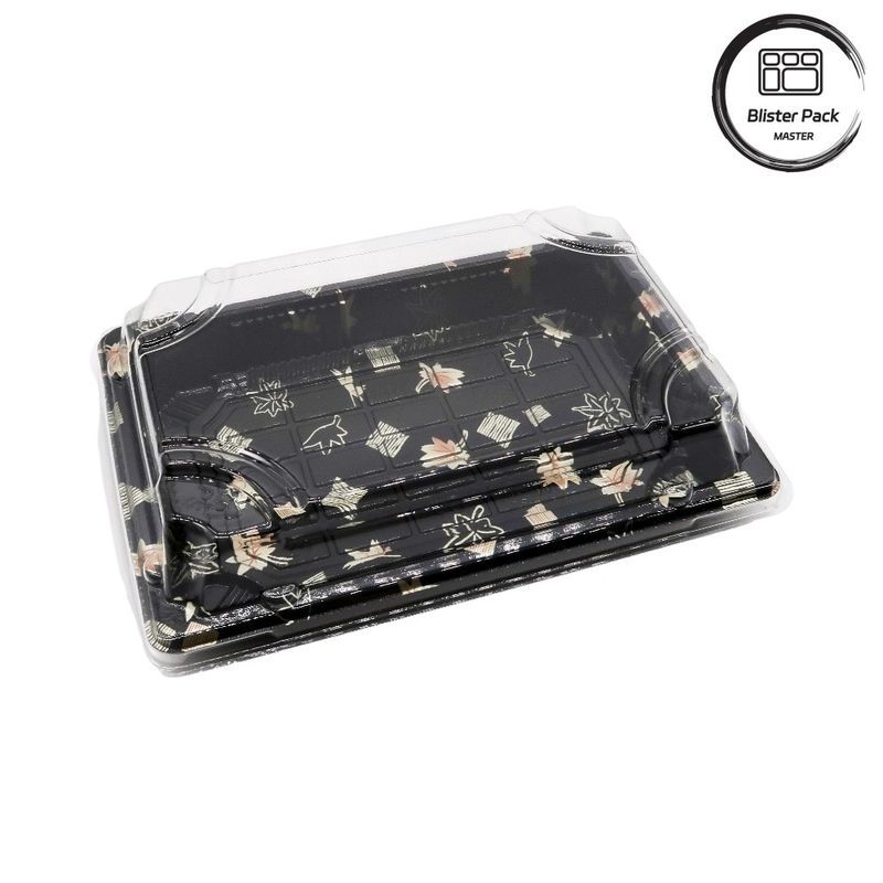 Premium Japanese Style Disposable Plastic Sushi Tray Ideal for Professional and Home Use