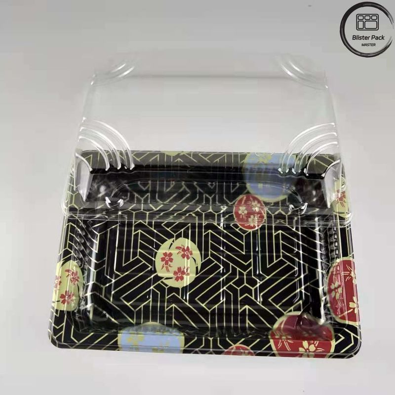 Premium Design Embossing Plastic Sushi Tray Blister Pack At Competitive Prices