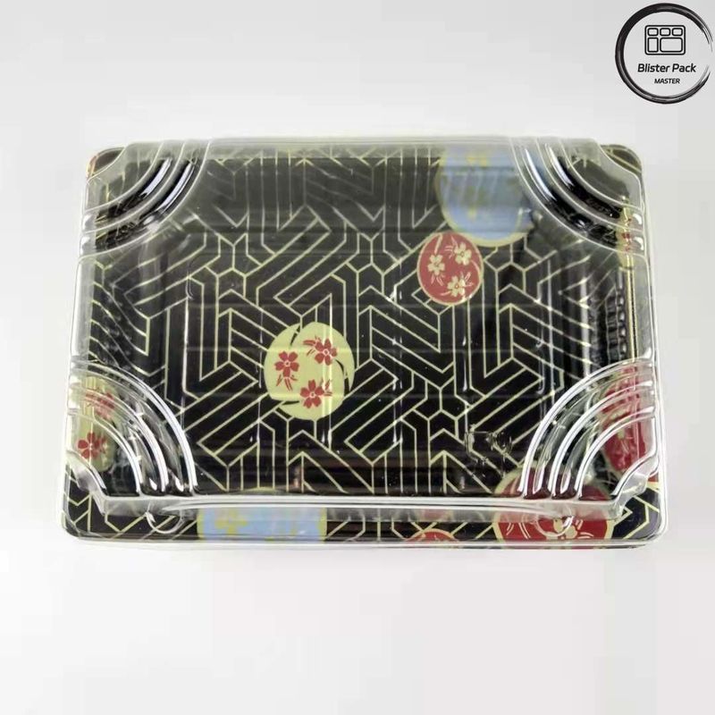 Premium Design Embossing Plastic Sushi Tray Blister Pack At Competitive Prices