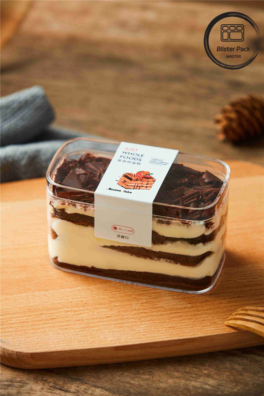 Fast Delivery Blister Plastic Pastry Container  Ideal For Bakery / Pastry Box Plastic