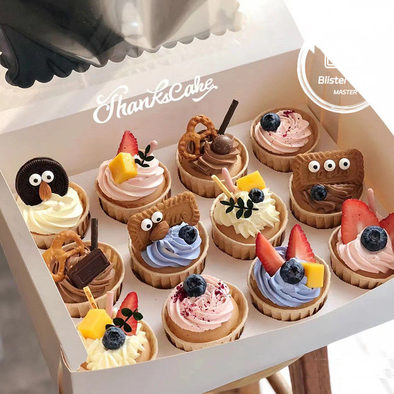 Premium Customized Cookie and Donut Cake Blister Packaging Tailored for Your Brand