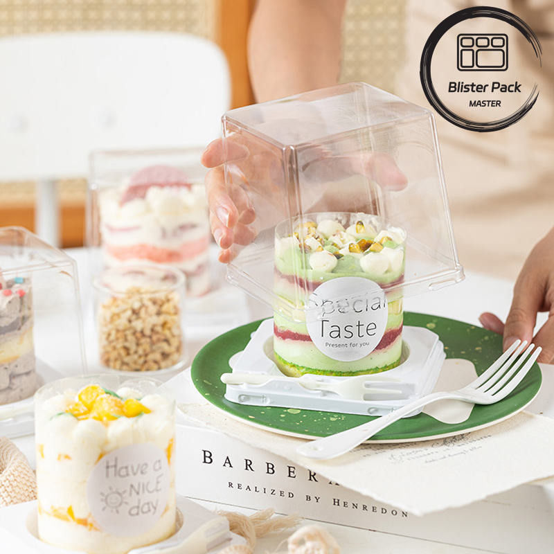 Disposable Thermoforming Food Cake Blister Packaging Convenient and Eco-Friendly