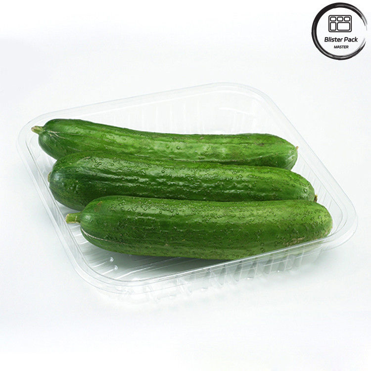 Disposable PET Food Grade Fruit & Vegetable Trays For Safe And Fresh Storage