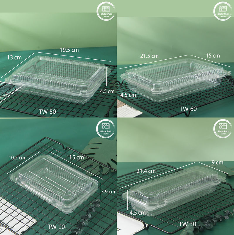 Custom Transparent Disposable Fruit Container - Plastic PET Tray For Fresh Produce Storage