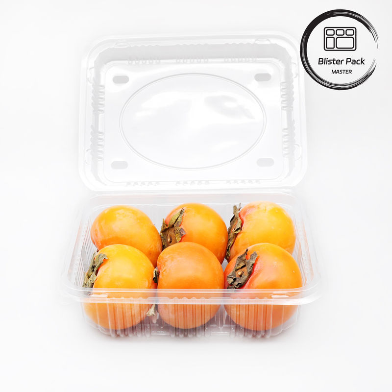 Transparent PET Fresh Vegetable Tray and Fresh Fruit Tray - Ideal for Display and Storage