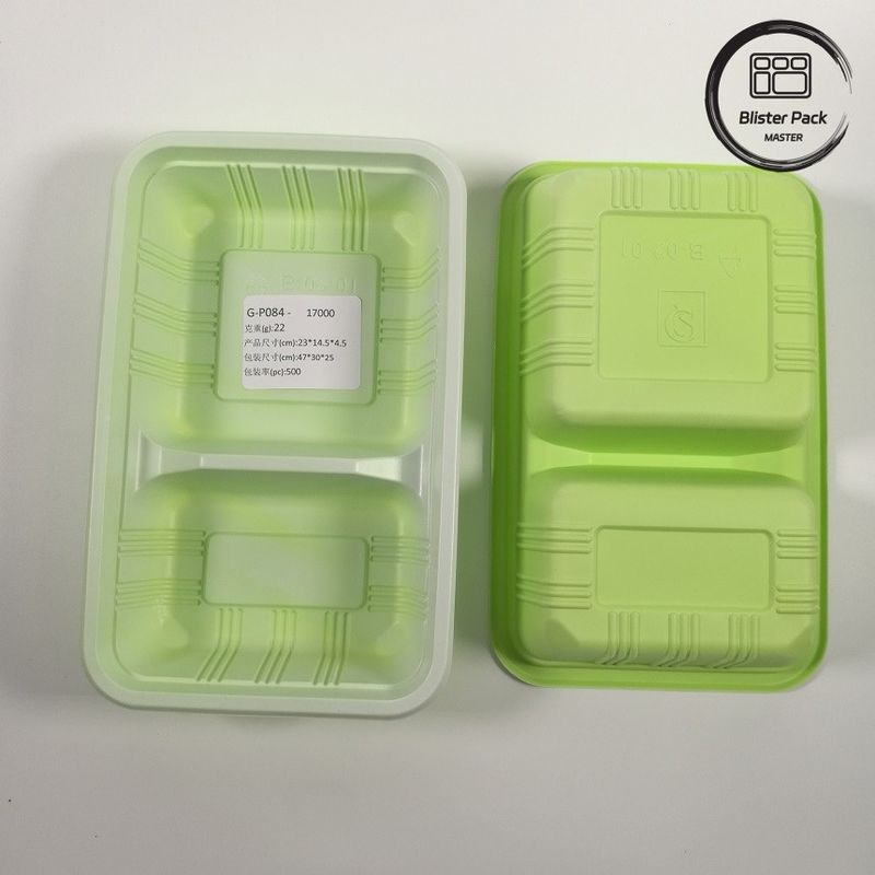 Custom 2-3-4 Compartment PP Hot Food Takeaway Bento Boxes Eco Friendly Rectangular