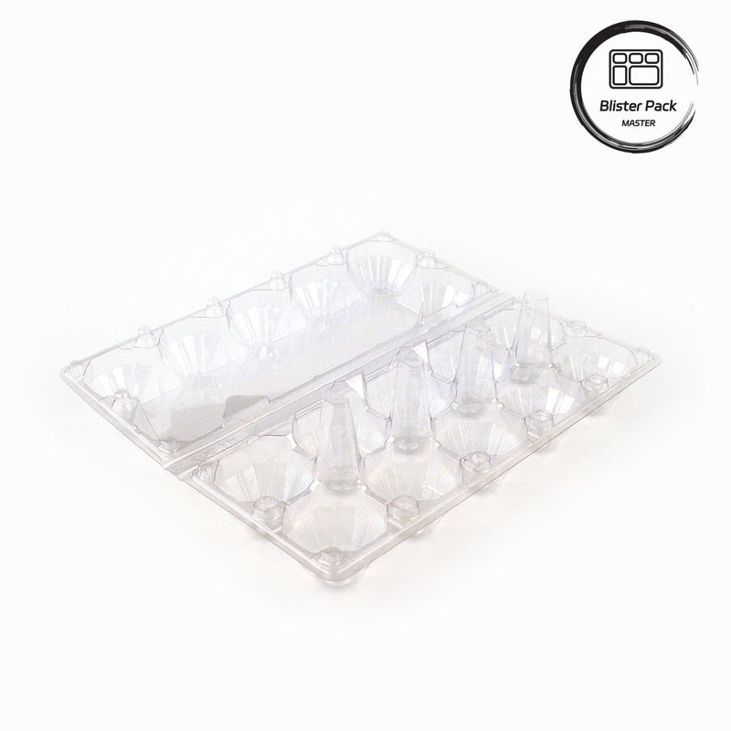 Plastic Egg Tray Versatile Container With 4 To 15 Holes Transparent Custom Thermoformed Trays