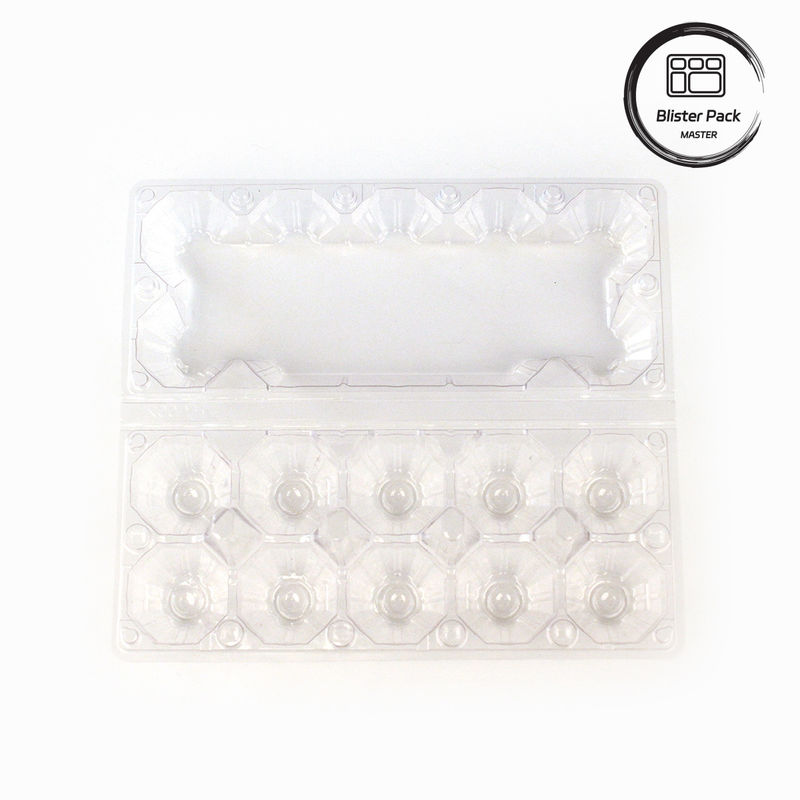 Plastic Egg Tray Versatile Container With 4 To 15 Holes Transparent Custom Thermoformed Trays