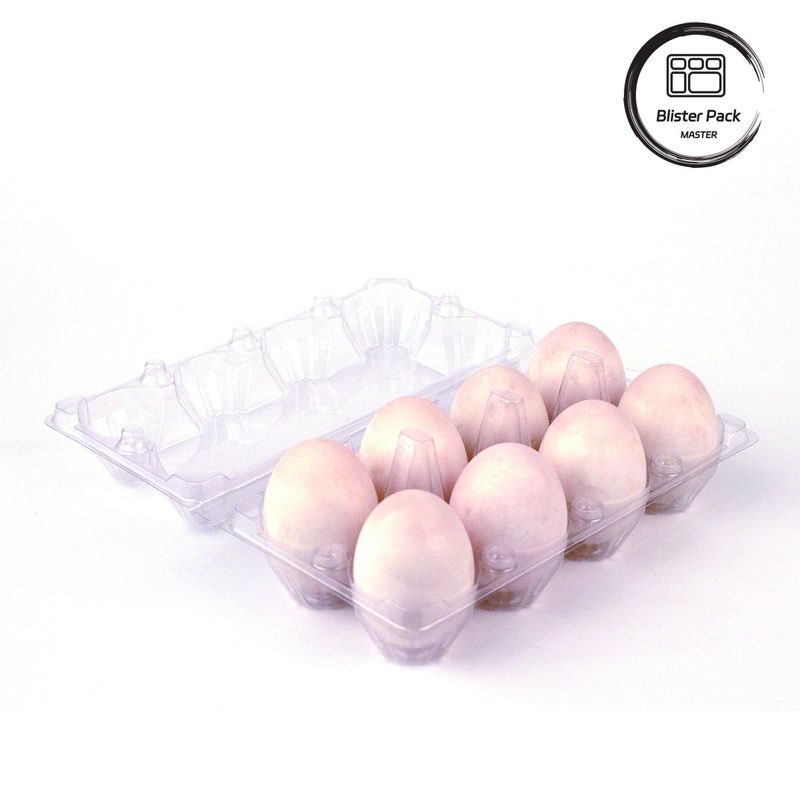 Plastic Egg Tray Versatile Container With 4 To 15 Holes Transparent Custom Thermoformed Trays