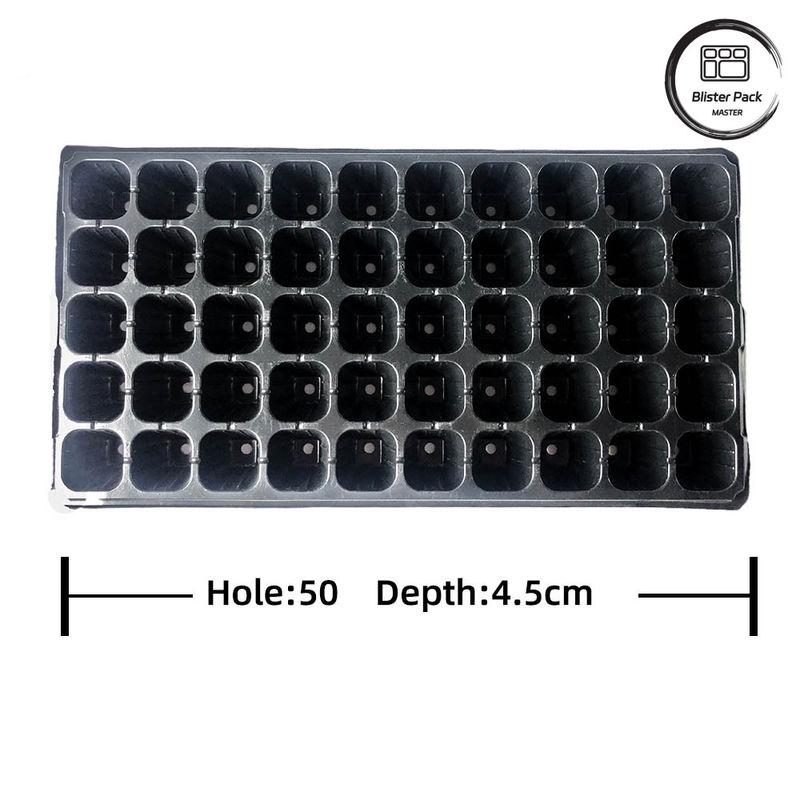 Durable 200 Hole Plastic Seedling Nursery Tray Starter Pot for Efficient Plant Growth
