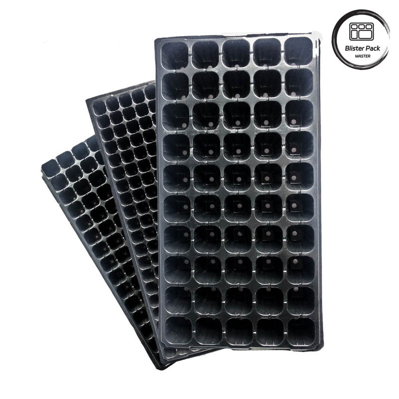 Durable 200 Hole Plastic Seedling Nursery Tray Starter Pot for Efficient Plant Growth