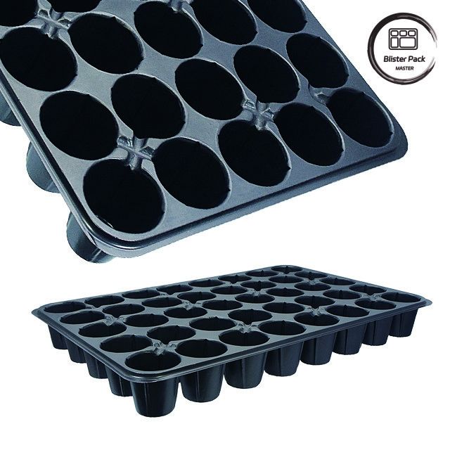 Versatile Germination Plastic Seed Starting Trays In 32 To 288 Cells for Vegetable