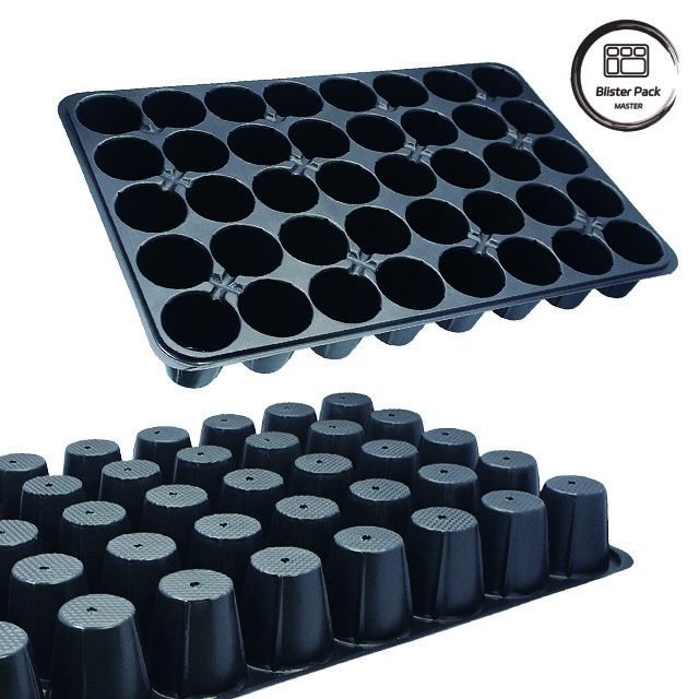 Versatile Germination Plastic Seed Starting Trays In 32 To 288 Cells for Vegetable