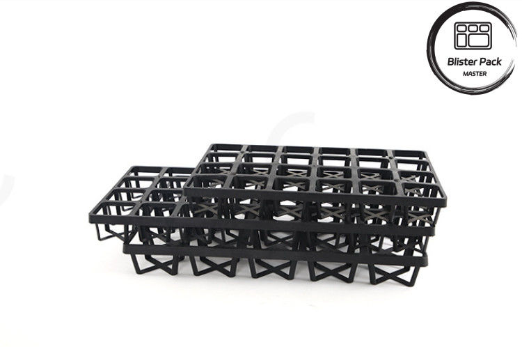 Durable Plastic Planter Tray 24 Hole Succulent Nursery Pot Cultivation Tray for Garden