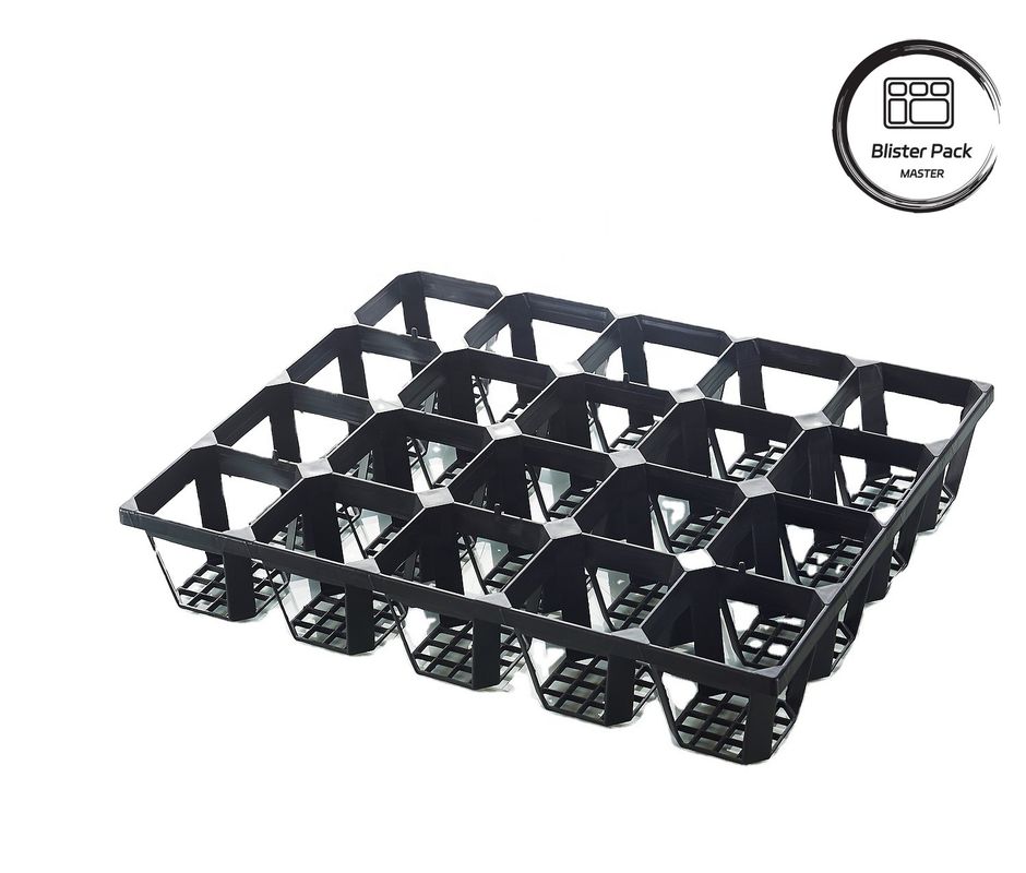 Multi Size Plastic Seedling Trays 6, 12, 20, 24, 40 Cells Durable for Gardening