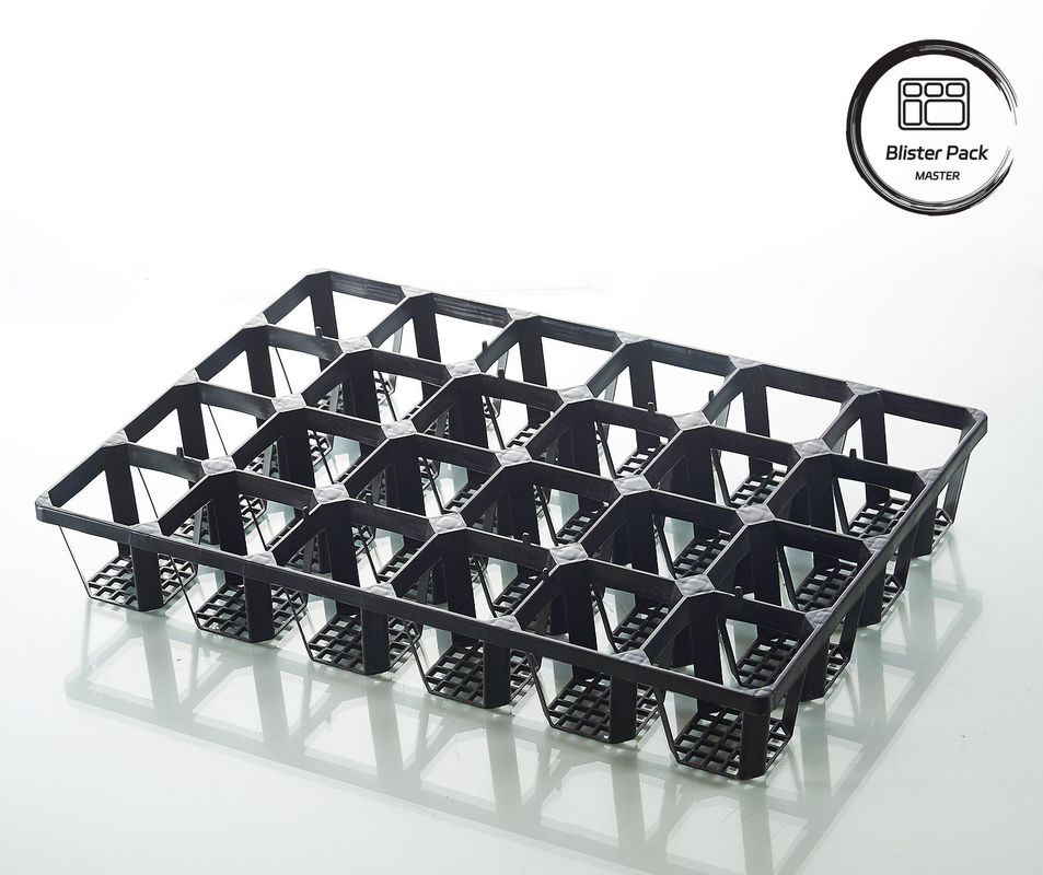Multi Size Plastic Seedling Trays 6, 12, 20, 24, 40 Cells Durable for Gardening