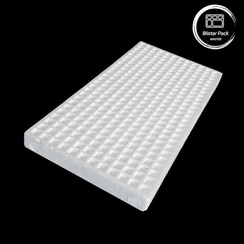 160-Hole Floating Foam Seed Tray For Hydroponic Vegetable And Fruit Seedlings Laboratory Use