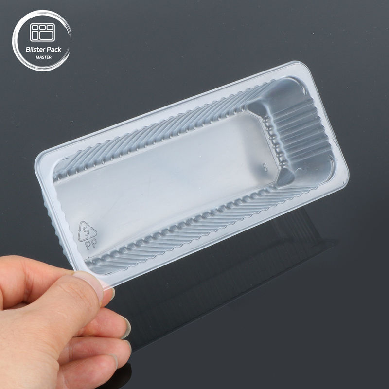 Disposable Long PP Plastic Biscuit Food Plastic Cookie Packaging Tray - Blister Pack Master