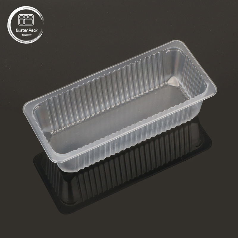 Disposable Long PP Plastic Biscuit Food Plastic Cookie Packaging Tray - Blister Pack Master