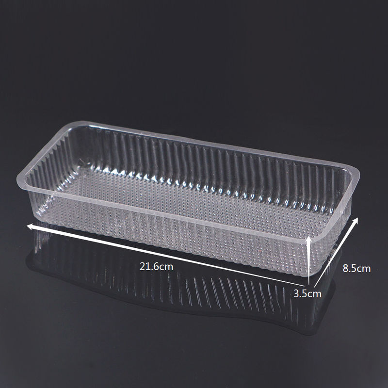 Custom Food Grade PET Clear Plastic Blister Tray Packaging for Biscuits and Snacks