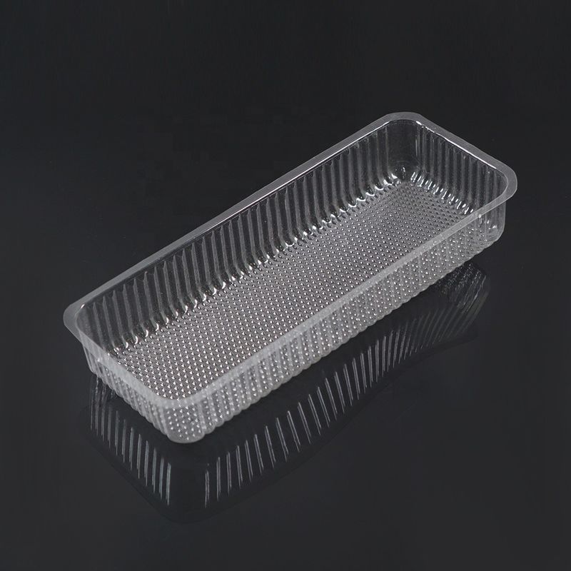 Custom Food Grade PET Clear Plastic Blister Tray Packaging for Biscuits and Snacks