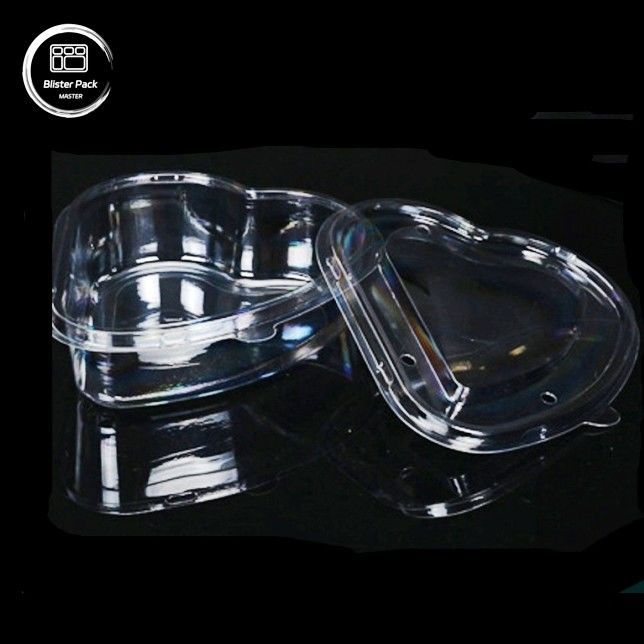 Disposable Blister Transparent PP Plastic Tray, 6-Cavity Packaging For Chocolate, Candy, Mooncake, Muffin, And Dumplings
