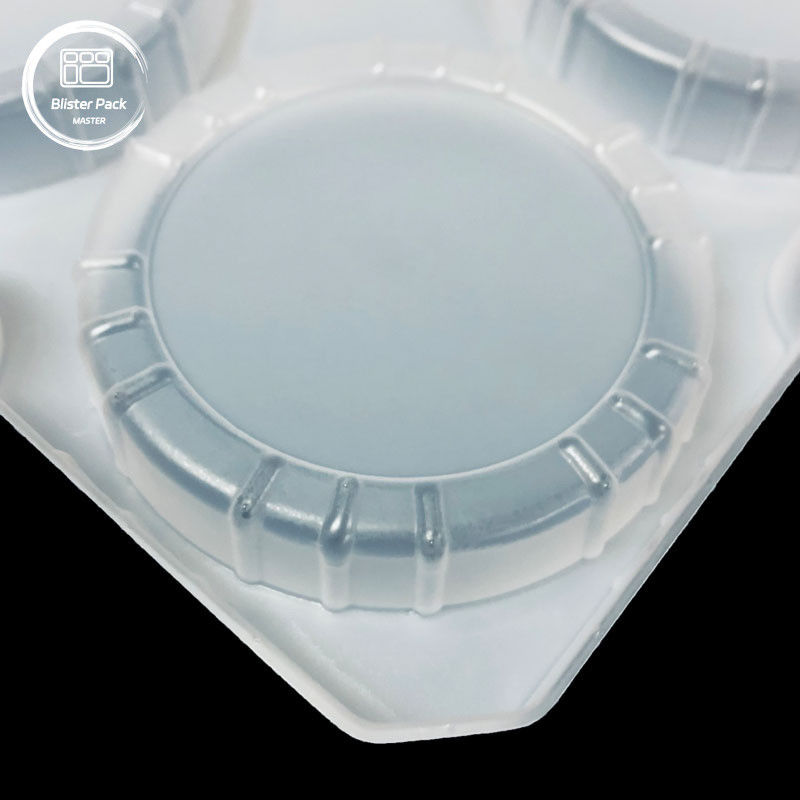 Factory OEM Protective Turnover PP Blister Tray with Cover, Beverage Bottle and Yogurt Cup Packaging
