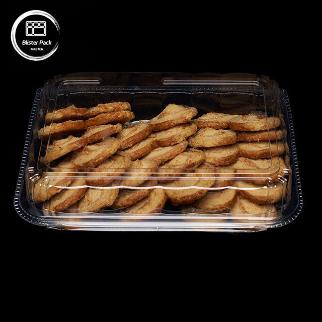 Customized Clear PET Swiss Roll Cake Box for Food Grade Dessert and Gift Packaging
