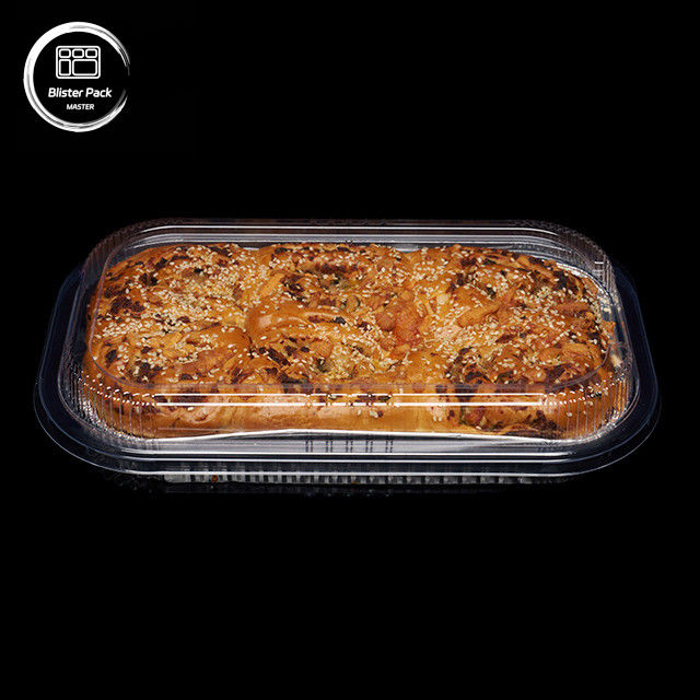 Customized Clear PET Swiss Roll Cake Box for Food Grade Dessert and Gift Packaging