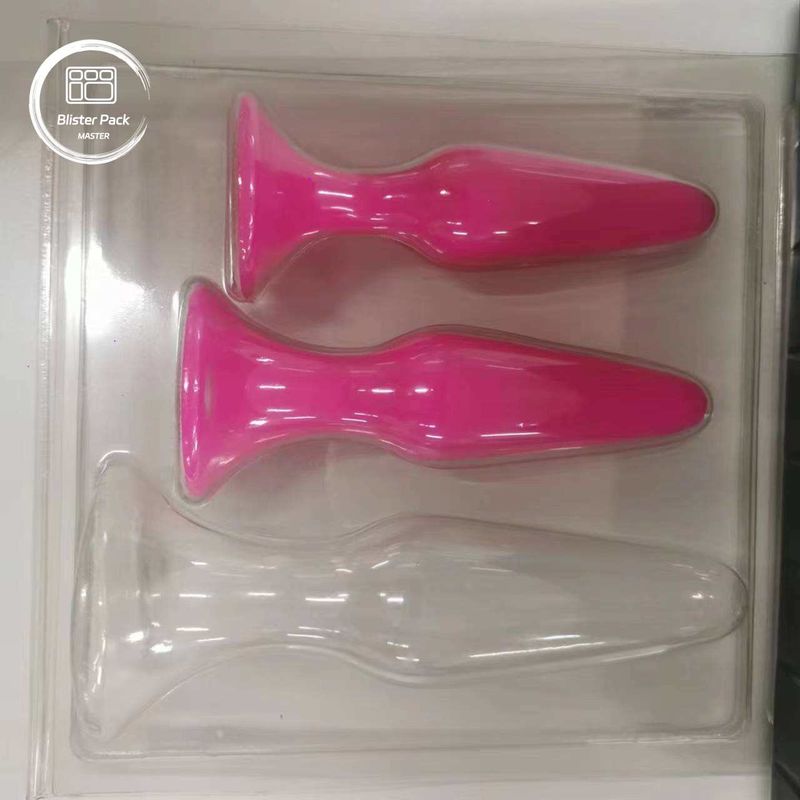 Eco-Friendly PS PET Clamshell Blister Box For Adult Products, Aldult Toy Storage And Packaging
